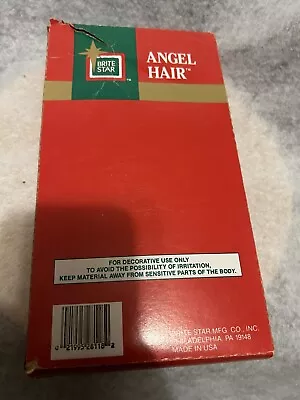 Vtg.Pkg.  Of Angel Hair Christmas New • $9.99