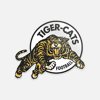 Hamilton Tiger Cats Logo Football Sport Car Bumper Sticker Decal • $3.10