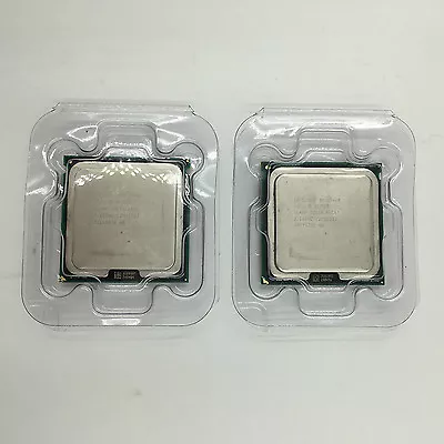 2pcs Intel Xeon X5460 Quad-Core 3.16 GHz 12M 1333MHz SLANP Socket 771 CPU • $41.07