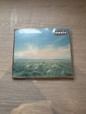 Whatever Oasis CD Single Vintage Indie Music Liam Gallagher 90s • £10