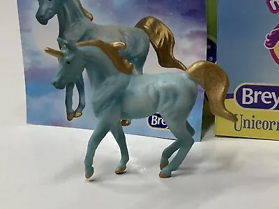 Breyer Mini Whinnies Unicorn Surprise Series 2 Aquamarine New W/ Package • $5.40