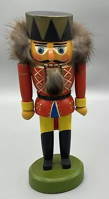 Vintage Erzgebirge Nussknacker Nutcracker Wooden Figurine Christmas • $35