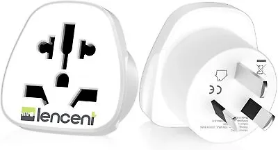 $22.89 • Buy LENCENT 2X World To Australia Travel Adapter, Visitor From USA/Europe/Uk 
