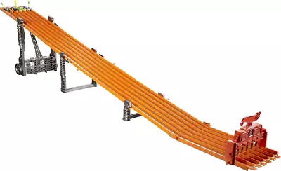 ​Hot Wheels Super 6-Lane Raceway With Lights & Sounds Includes 6 Hot Orange • $284.99