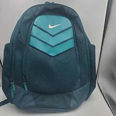 Nike Max Air Vapor Energy Backpack Book Bag | Teal Blue-Green Mesh Front • $39.99