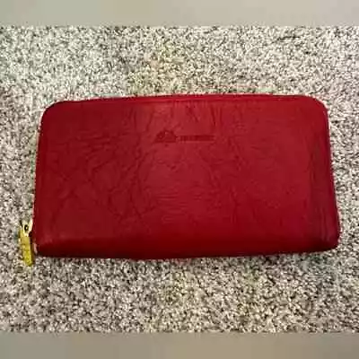 Mulberry Continental Wallet Red Leather • $40