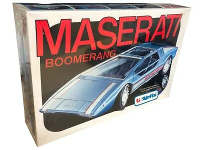 US Airfix 8143 1/24 Scale 1980 Maserati Boomerang Plastic Model Car Kit • $74.99