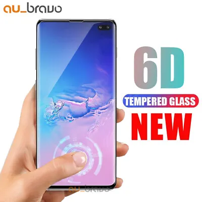 $7.95 • Buy For Samsung Galaxy S20 FE S21 S10 S8 S9 Plus 10e Tempered Glass Screen Protector
