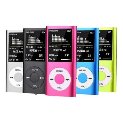 8 GB MP3 MP4 Music Player 1.8'' Screen Portable Hi-Fi FM Radio Voice Recorder  • $18.44