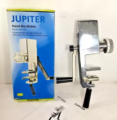 JUPITER Bio-Muhle Grain Mill Model 562 Made In W. Germany Prepper USED ONCE!! • $119.99