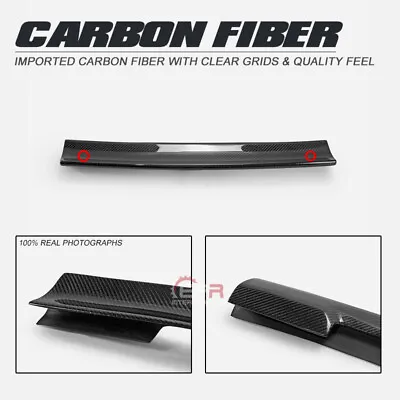 For Honda Civic Ty-R EP3 EPA Type Carbon Rear Spoiler Addon Trim (OE Wing Only) • $281.23