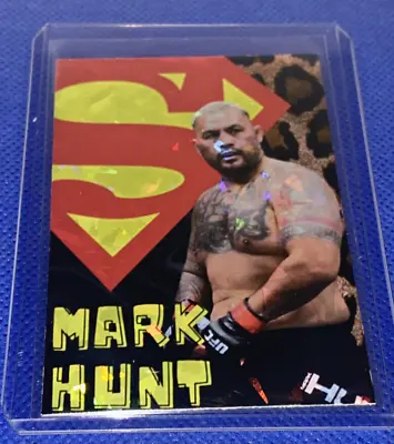 Rare Mark Super Samoan Hunt Custom UFC Holo Refractor Prizm MMA Card RC • $11.19