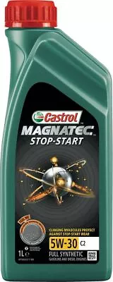 5 Pcs Oil CASTROL Magnatec Stop&start 5W-30 C2 WH 1L Bundle • $177.88