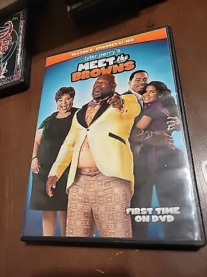 Tyler Perry's Meet The Browns: Season 5 [DVD] 3 DISC EPISODE 81-100 VERY GOOD  • $24.95