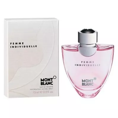 Mont Blanc Femme Individuelle For Women Eau De Toilette 2.5 Oz ~ 75 Ml Spray • $48.95