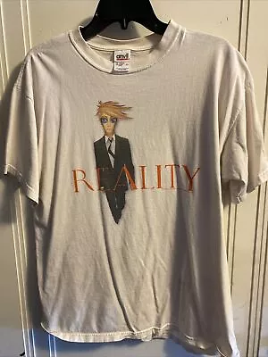 Vintage Genuine Anvil David Bowie T-Shirt 2003 Reality Tour Tee L • $150