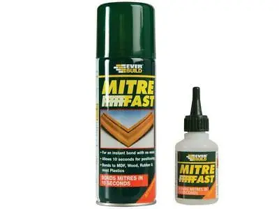 Everbuild Industrial Mitre Fast Bonding Kit EVBMITRE1IND • £10.87