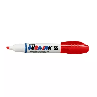 Markall 96528 Versatile Chisel Tip 55-Permanent Ink Dura-Ink Pen Marker Red • $14.40