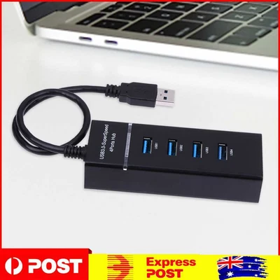 $12.29 • Buy Universal USB 2.0 Hub 4 Port Data Hub USB Hub Adapter For PS4 / SLIM/PRO/XBOXONE