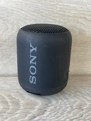 Sony SRS-XB12 Portable Bluetooth Speaker Black Waterproof Dustproof • $12.99
