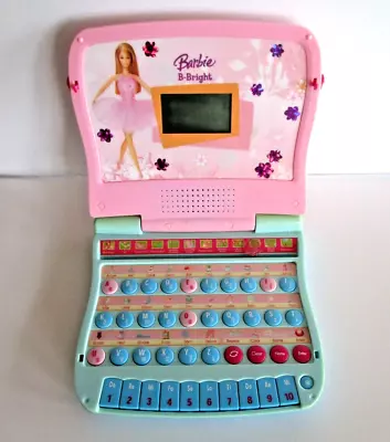 Mattel Barbie B-Bright Children’s Electronic Talking Educational Laptop Computer • $60