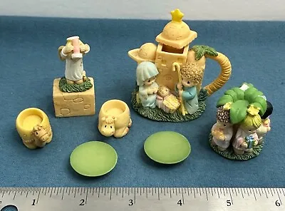 PRECIOUS MOMENTS Nativity Mini TEA SET 1998 -  384585L Pieces • $10