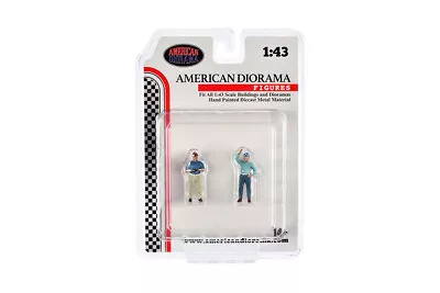 Racing Legends 50s Set 1:43 Scale American Diorama Figure 1.5  Tall 76447 • $11.25