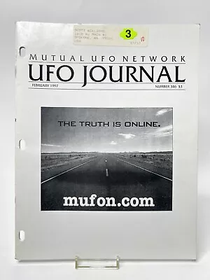 UFO Journal Mutual UFO Network MUFON Magazine #346 FEBRUARY 1997 MUFON.COM • $14.99