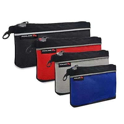 $25.29 • Buy Small Tool Pouches With Zipper, Waterproof Tool Pouch, 4-Pack ( 7/9/10/12 Inch )