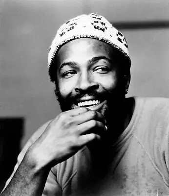 Marvin Gaye Posed Portrait Of Marvin Gaye Wearing Hat 1970s OLD PHOTO • $5.79