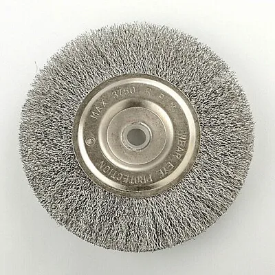 2/3/4/6/8  Steel Wire Wheel/cup Brushes For Bench Grinder 1/4 5/8 1/2 Arbor • $11.39