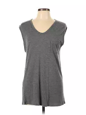 T By Alexander Wang Women Gray Short Sleeve T-Shirt L • $26.74