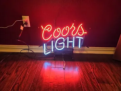 Vintage Collectible Coors Light Real Neon Sign - New • $300