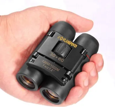 DFlamepower Mini Binoculars 30x60 Compact Folding Telescope With Waterproof For • £21.69