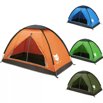 Camping Tent 1-2 Person Hiking Travel Fishing Outdoor Waterproof UV Shelter • $69.98