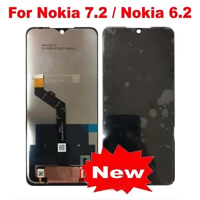 6.3  LCD Display And Touch Screen Digitizer Assembly For Nokia 6.2 Nokia 7.2 • $17.89