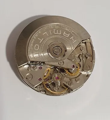 Hamilton Swiss Automatic Chronograph Movement In Working Condition Eta Cal 7753. • $200