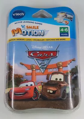 VTECH V.Smile Motion Disney Cars 2 Active Learning Games New Head To Head Play • $4.50