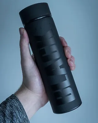 16 Oz Matte Black Thermos Vacuum Insulated Flask - Keeps Hot & Cold Drinks Fresh • $24