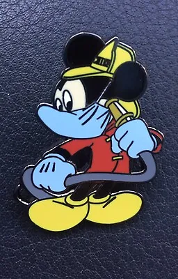 Disney Pin Mickey Mouse Pin Fireman In Mask Mickey Fire Chief In Gloves Pin • $5.98