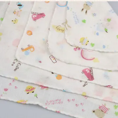 20Pcs Baby Newborn Gauze Muslin Square Bath Wash Handkerchief Soft 100% Cotton • $11.19