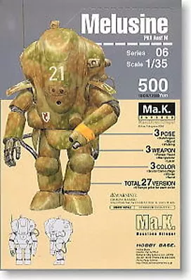 Ma.K Maschinen Krieger Melusine PKA Asut M Series 06 1/35 Scale Single Figure • $35.99