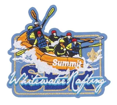 Boy Scouts SBR Summit Challenge Patch Emblem Whitewater Rafting World Jambo Site • $13.61