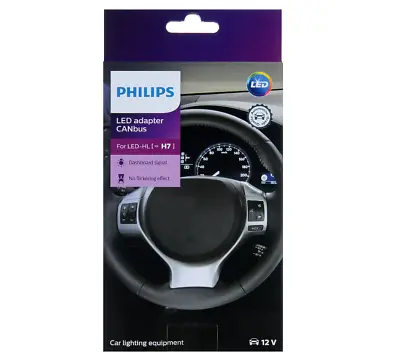 Philips H7 CANbus Dashboard Error-Canceller For LED Bulbs | 18952C2 | Pack Of 2 • $33.99