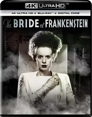 Bride Of Frankenstein [New 4K UHD Blu-ray] With Blu-Ray 4K Mastering Digital • $22.42