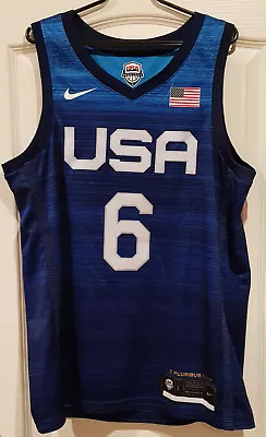 £155.99 • Buy Damian Lillard #6 Team USA Basketball Nike Jersey (NEW WITH TAGS) Size Large, L