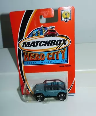 Matchbox 2002 #71 Jeep Willys • $2.99