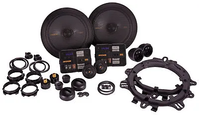 Kicker 47KSS6704 6.75  125 Watt Car Audio Component Speakers Pair KSS670 • $149.95