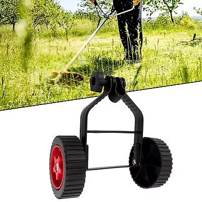 Universal Trimmer Grass Eater Cutter Adjustable Support Wheels Set Accessories • $31.82