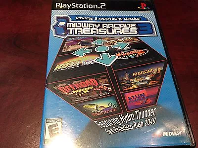 Midway Arcade Treasures 3 (Sony PlayStation 2 2005) - European Version • $14.46